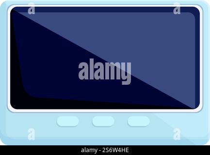 Smart intercom icon cartoon vector. Door system. Control home. Smart intercom icon cartoon vector. Door system Stock Vector