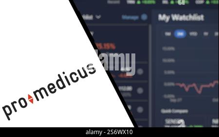 PRO Medicus logo is displayed on smartphone Stock Photo - Alamy