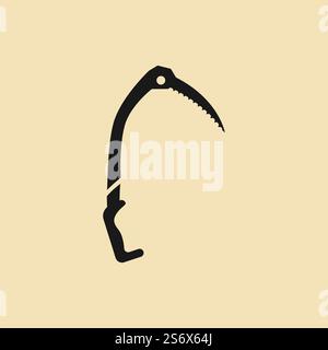 Climbing equipment icon set vector flat design template Stock Vector