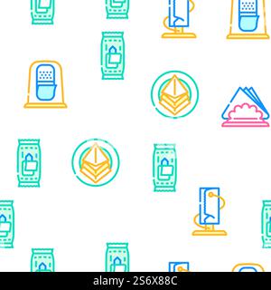 Wipe Hygiene Accessory Vector Seamless Pattern Stock Vector Image & Art ...