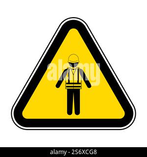 Symbol Wear Life Jacket Isolate On White Background Stock Vector