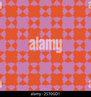 Seamless geometric pattern with shapes vector illustration Stock Vector