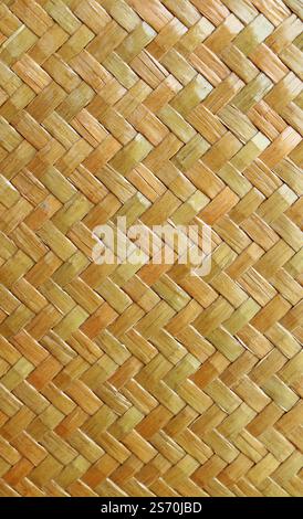 Texture of Grey Sedge Weave Basket Surface Stock Photo