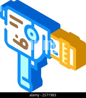 photo camera retro gadget isometric icon vector. photo camera retro ...