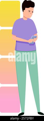 Performance unit icon cartoon vector. Compare time. Product business ...