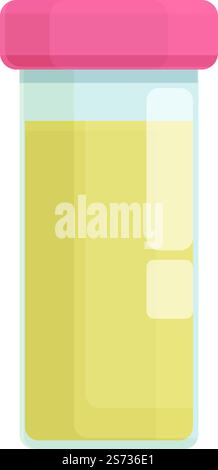 Test jar icon cartoon vector. Sport athlete. Medicine vitamin Stock ...