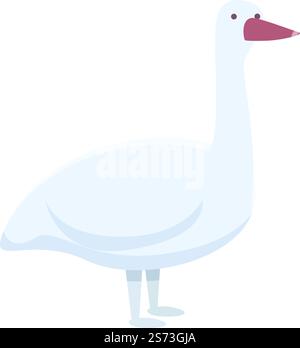 Alaska goose icon cartoon vector. Animal deer. Forest seal. Alaska goose icon cartoon vector. Animal deer Stock Vector