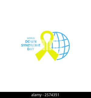 World Down Syndrome Day Stock Vector