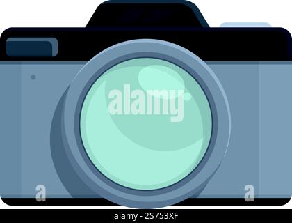 Detective camera icon cartoon vector. Crime investigation. Man follow ...