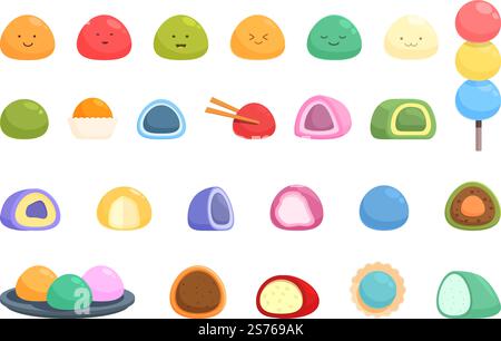 Sprinkler system icons set cartoon vector. Water nature. Farm irrigation. Sprinkler system icons set cartoon vector. Water nature Stock Vector
