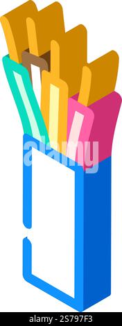 low voltage wire cable isometric icon vector illustration Stock Vector ...