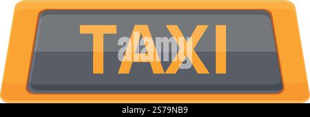 Taxi city cab icon cartoon vector. Car service. Order travel. Taxi city cab icon cartoon vector. Car service Stock Vector