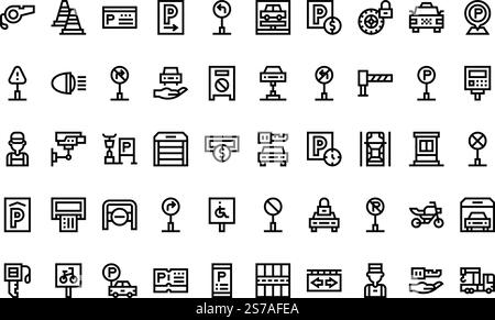 High-Quality Vector Icons Collection with Editable Stroke. Ideal for Professional and Creative Projects. Stock Vector