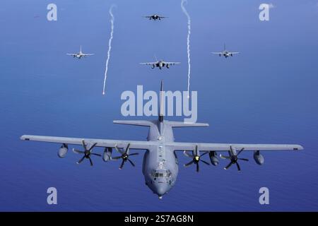 An MC-130J Commando II assigned to the 1st Special Operations Squadron ...