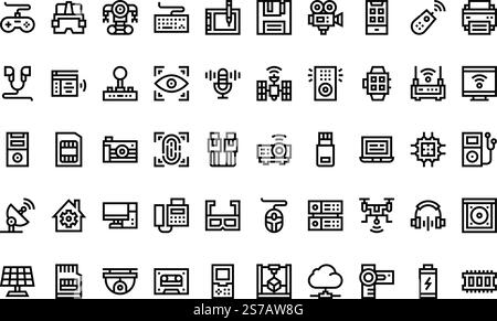 High-Quality Vector Icons Collection with Editable Stroke. Ideal for Professional and Creative Projects. Stock Vector