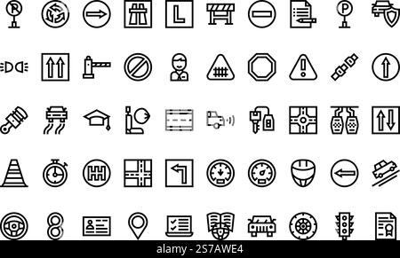 High-Quality Vector Icons Collection with Editable Stroke. Ideal for Professional and Creative Projects. Stock Vector