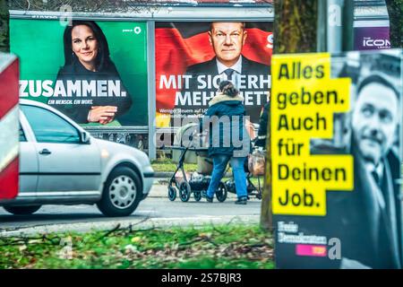 Munich, Bavaria, Germany - February 23, 2025: State leadership of the ...