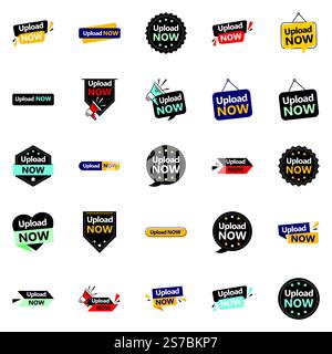 The Upload Now Pack 25 Unique Vector Designs for Graphic Designers ...