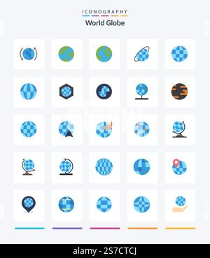 Creative Navigation 25 Flat icon pack Such As location. navigation. map ...