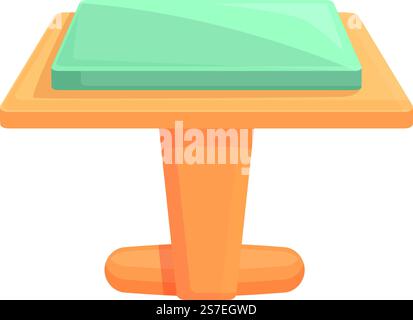 Cufflink accessory icon cartoon vector. Fashion beauty. Male style. Cufflink accessory icon cartoon vector. Fashion beauty Stock Vector