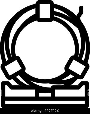 wire steel production line icon vector illustration Stock Vector Image ...