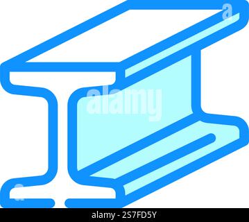 section steel production color icon vector illustration Stock Vector ...