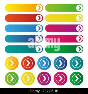 Empty web button vector. Empty web button vector illustration concept image icon Stock Vector