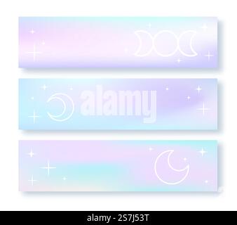 Creative banner collection Stock Vector