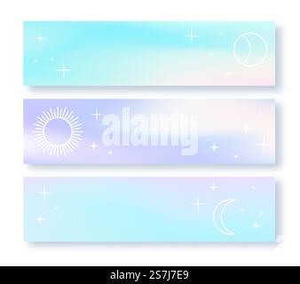 Creative banner collection Stock Vector