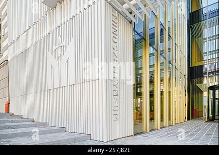 József Mindszenty Visitor Centre in Zalaegerszeg, Hungary. Presenting the former leader of the Catholic Church in Hungary. Stock Photo