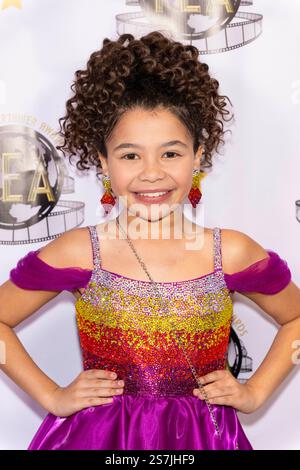 Actress Serenity Grace Russell attends The 9th Annual Young Entertainer