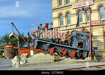 Steampunk architecture hi-res stock photography and images - Alamy
