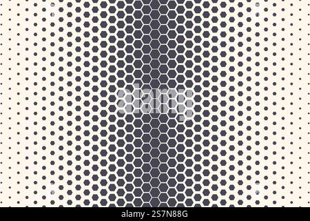 Hexagon Shapes Pattern Abstract Geometric Texture Abstract Background. Hexagon Vector Abstract Technology Background Stock Vector