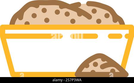 snuff tobacco nicotine line icon vector. snuff tobacco nicotine sign ...