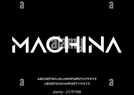 Luxury modern alphabets font vector with alternate Stock Vector
