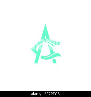 Letter AC Logo Luxury Design. CA Icon Vector Stock Vector