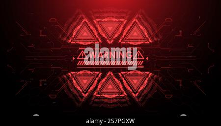 Head up screens for video and games. Abstract tech background. Cyberpunk Sky-fi illustration. Futuristic abstract technology Template. Futuristic VR display. HUD User Interface. High tech frame. Stock Vector