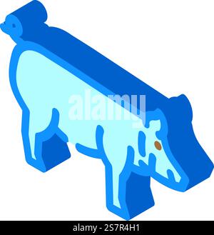 yorkshire pig breed icon color illustration Stock Vector Image & Art ...