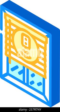 smart window blinds home icon doodle illustration Stock Vector Image ...