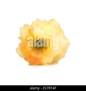 Apple bite isolated on white background. Stock Photo