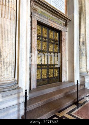 Porta Santa of the St Peters Basilica in the Vatican Stock Photo - Alamy