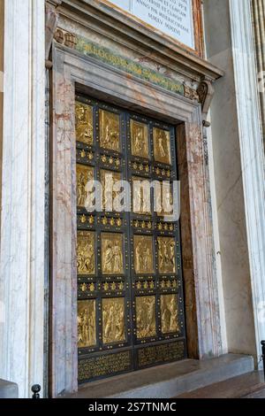 Porta Santa of the St Peters Basilica in the Vatican Stock Photo - Alamy