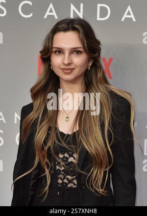 Luiza Cordery attends the World premiere of 'Anatomy of a Scandal' at
