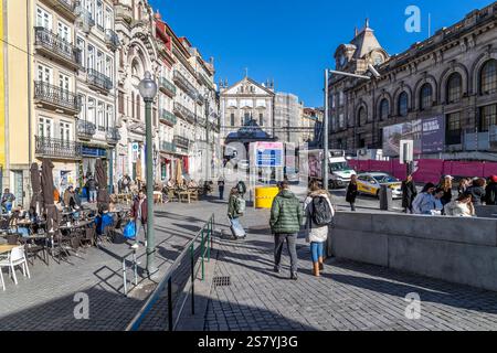 R.de Ferreira Borges, Oporto (Portugal) Stock Photo