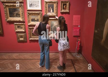 Museo Nacional de Bellas Artes, colección permanente. Buenos Aires, Argentina Stock Photo