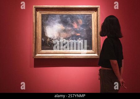 Museo Nacional de Bellas Artes, colección permanente. Buenos Aires, Argentina Stock Photo