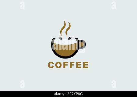 Coffee Logo Design Professional & Classic Stock Vector