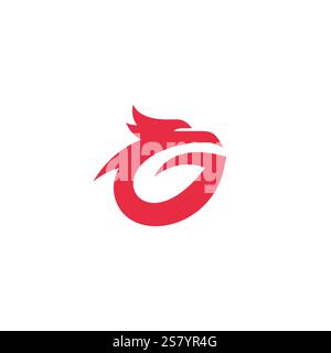 eagle letter g logo icon vector Stock Vector