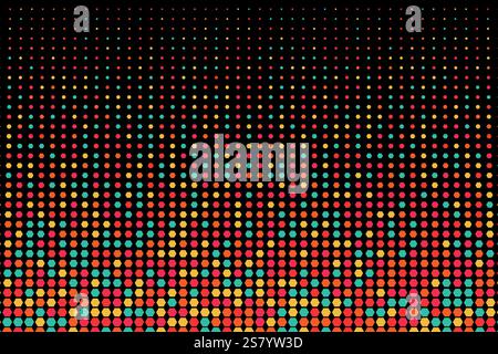 Halftone honeycomb science and technology template background, vector design banner Stock Vector