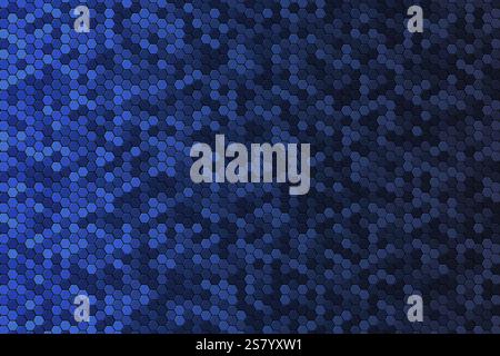 Abstract modern background hexagons texture snake scales, honeycomb gradient colors, vector template backdrop banner Stock Vector
